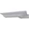 Ekena Millwork 2 1/8"H x 5 3/8"P x 5 5/8"F x 94 1/2"L Foster Smooth Crown Moulding MLD02X05X05FO - alternate 5